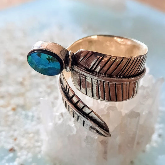 PAUA SHELL - ADJUSTABLE 925 RING - Premium Rings from www.beachboho.com.au - Just $95! Shop now at www.beachboho.com.au