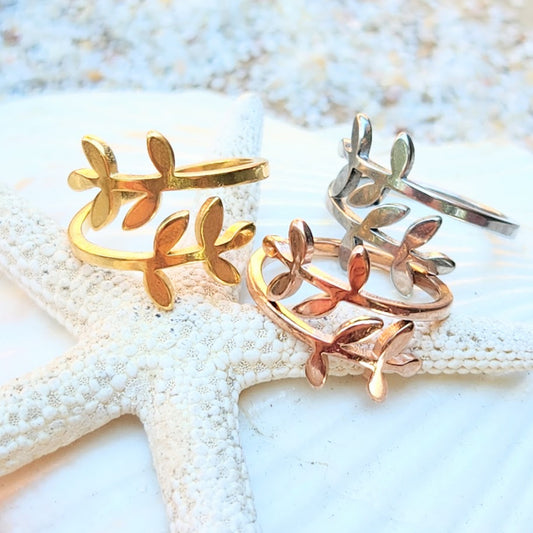 Little Branch - Rose Gold / Gold & Silver Waterproof Toe Rings