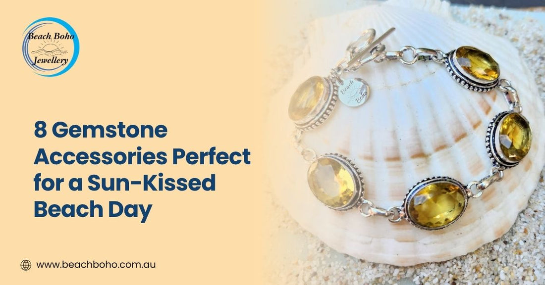 8 Gemstone Accessories Perfect for a Sun-Kissed Beach Day
