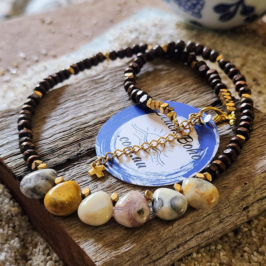 "EMBRACE NATURE'S BEAUTY" THE ALLURE OF NATURAL BOHO JEWELLERY" - www.beachboho.com.au