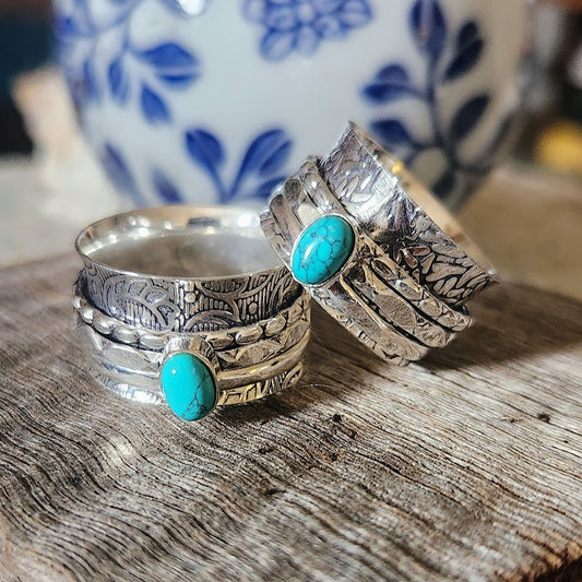 SPINNER / MEDITATION / FIDGET RINGS - www.beachboho.com.au