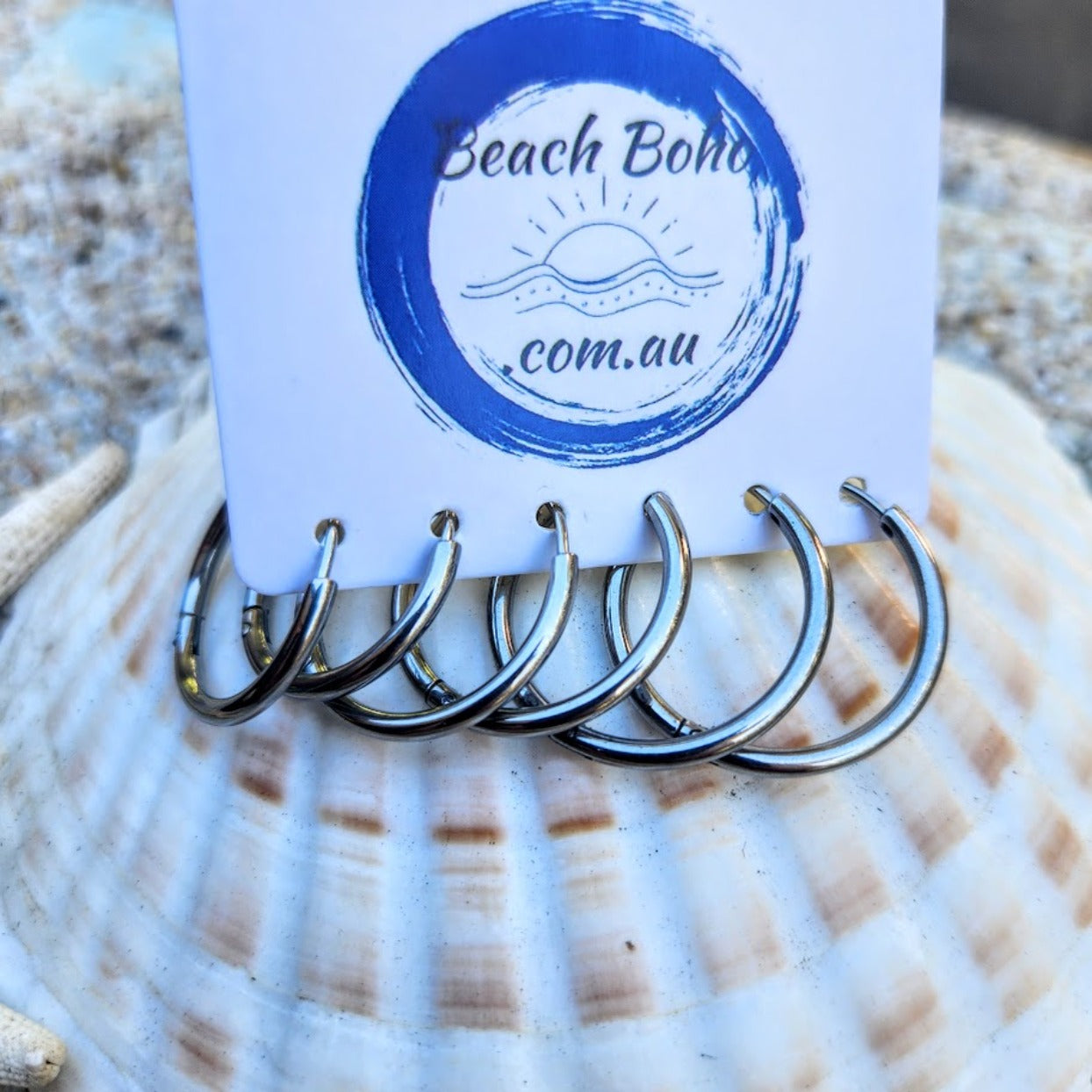 BEAUTE ROUDE 2 -  GOLD WATERPROOF HUGGIE SET OF EARRINGS - Premium earrings from www.beachboho.com.au - Just $70! Shop now at www.beachboho.com.au