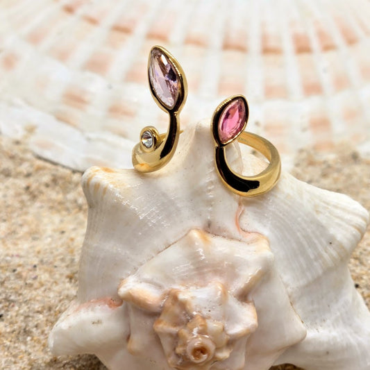 PRETTY LEAVES  -  ADJUSTABLE WATERPROOF 18K GOLD RING