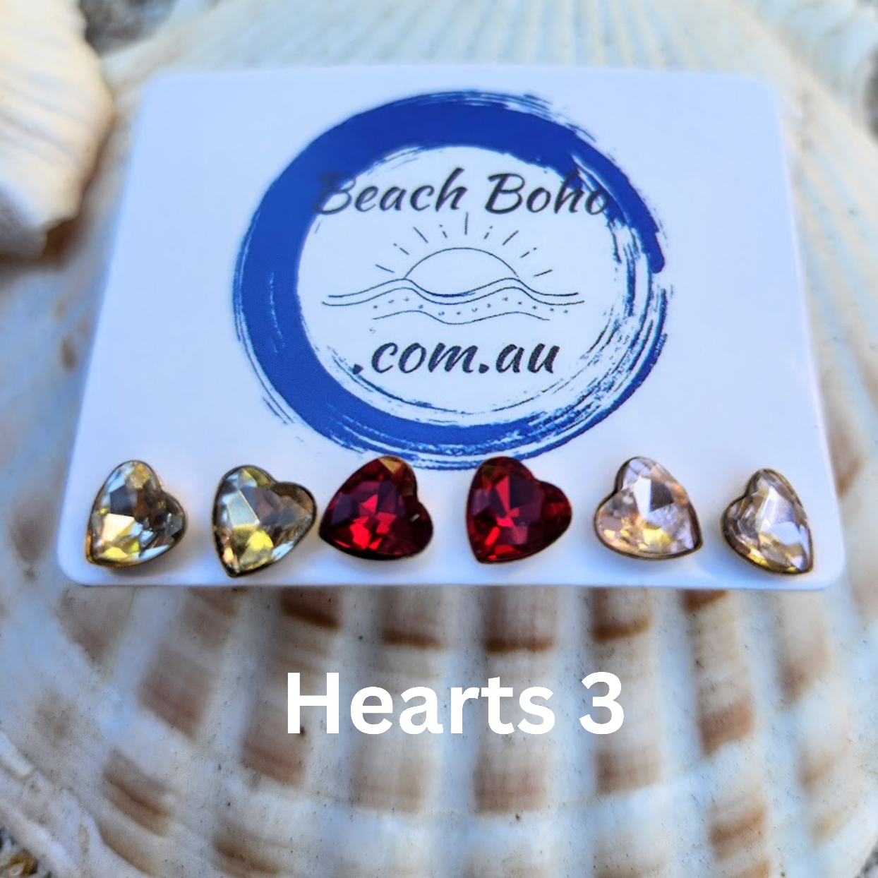 Copy of CRYSTAL TRIANGLES -  18K GOLD WATERPROOF CUBIC ZIRCONIA STUD EARRINGS - Premium earrings from www.beachboho.com.au - Just $60! Shop now at www.beachboho.com.au