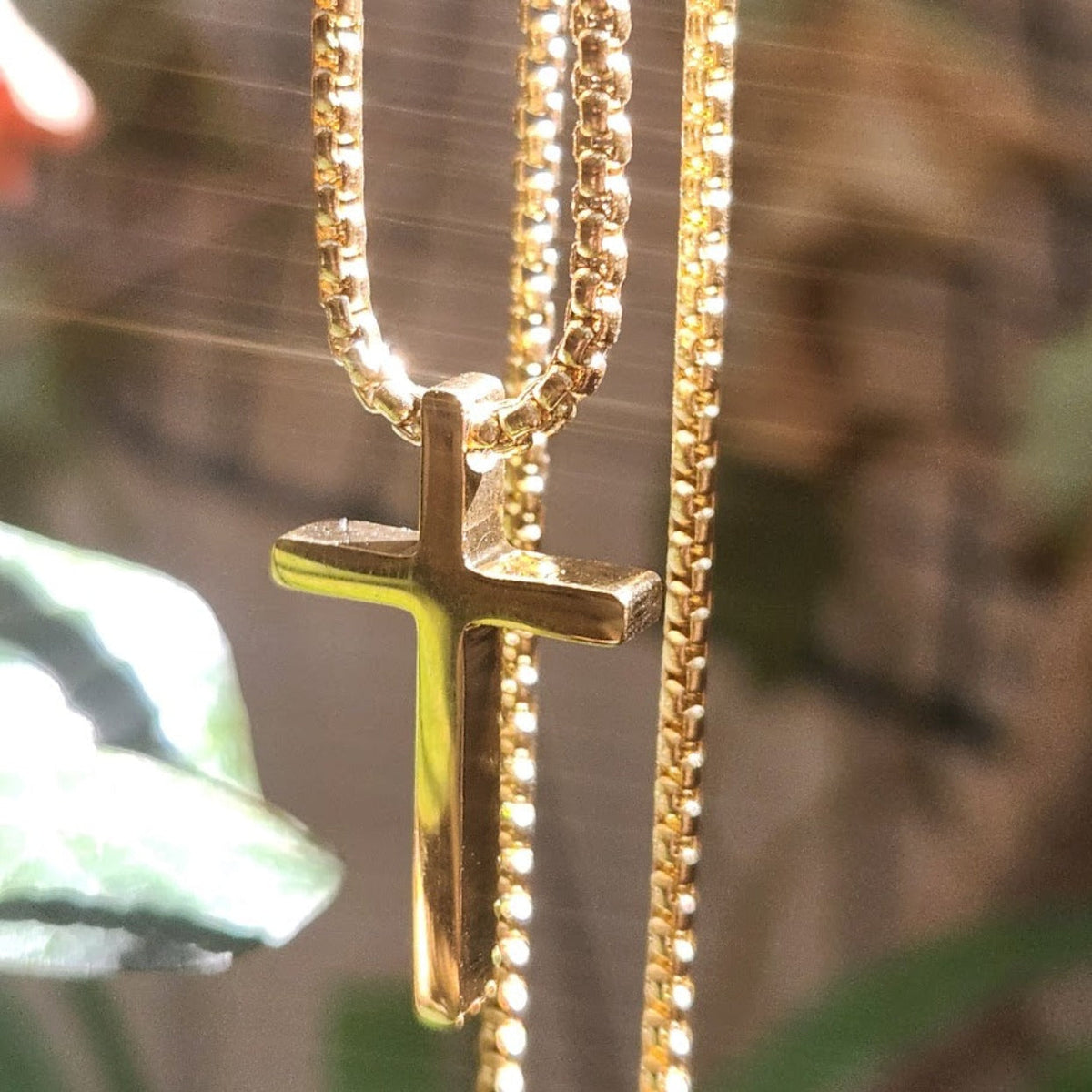 COMPASSION GOLD   - 18K WATERPROOF MEN'S CHAIN NECKLACE - Premium necklaces from www.beachboho.com.au - Just $65! Shop now at www.beachboho.com.au