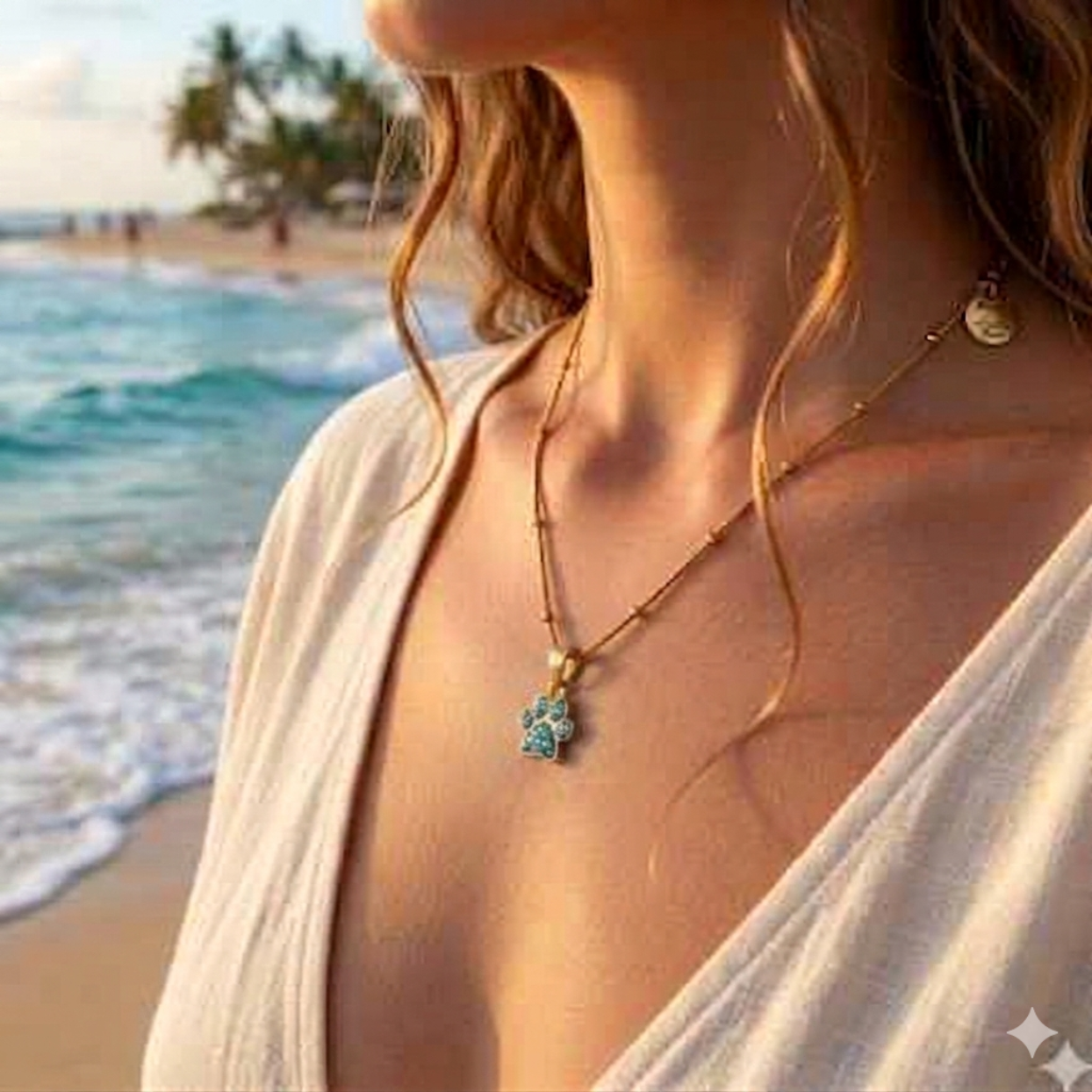 DOGGY PAW PENDANT
