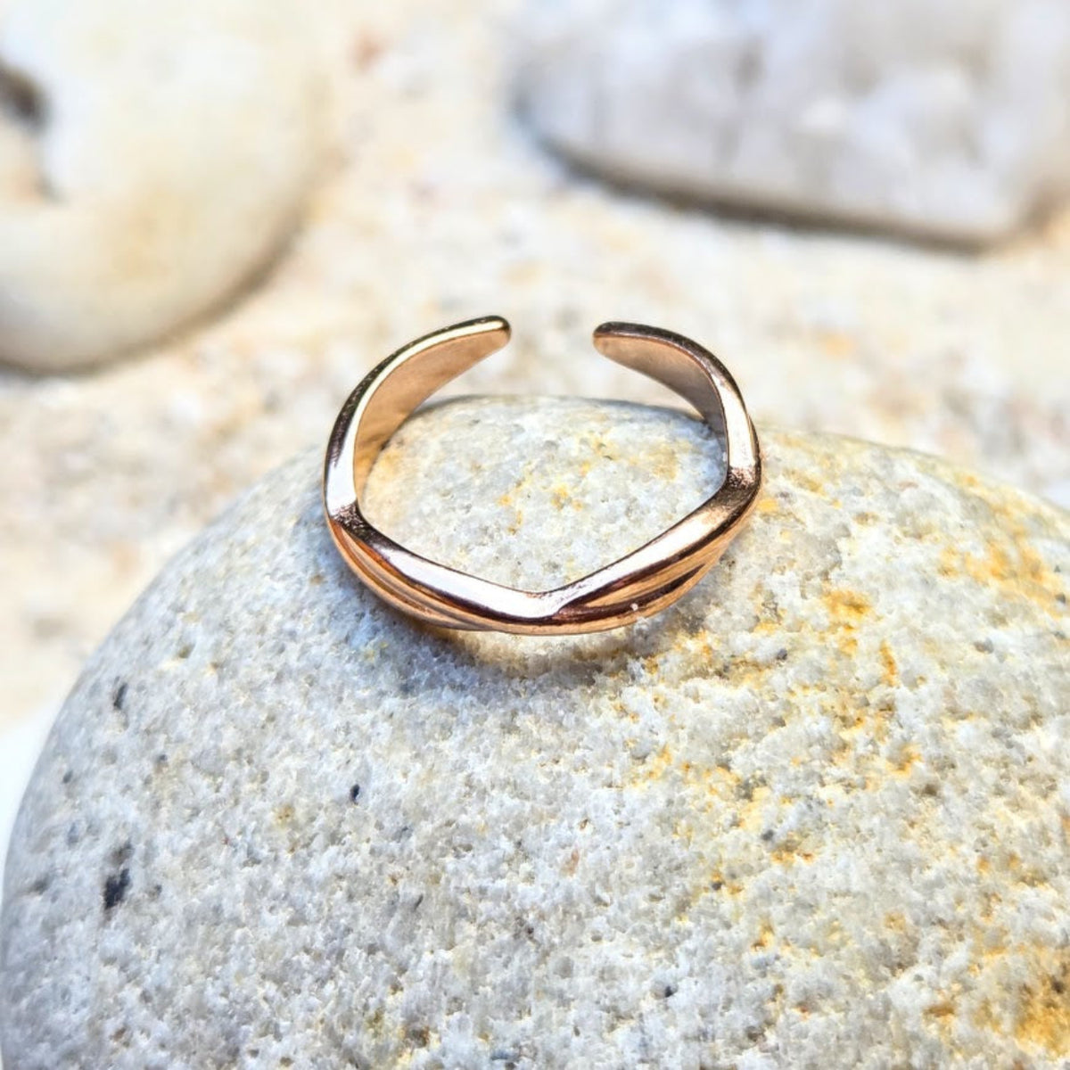 Little Ropes - Rose Gold / Gold & Silver Waterproof Toe Rings