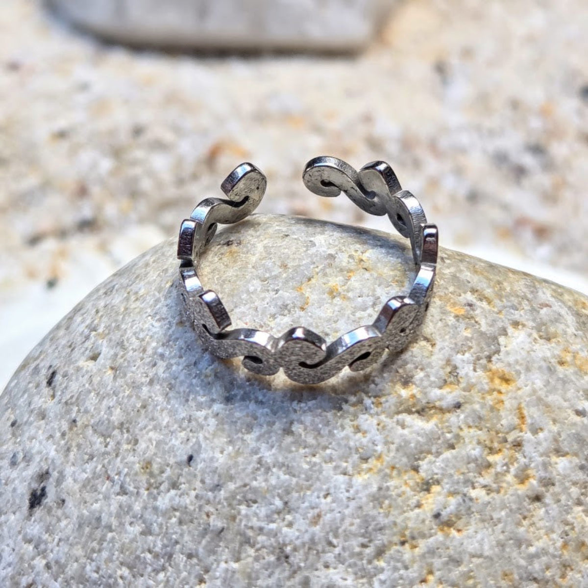 Little Waves - Rose Gold / Gold & Silver Waterproof Toe Rings