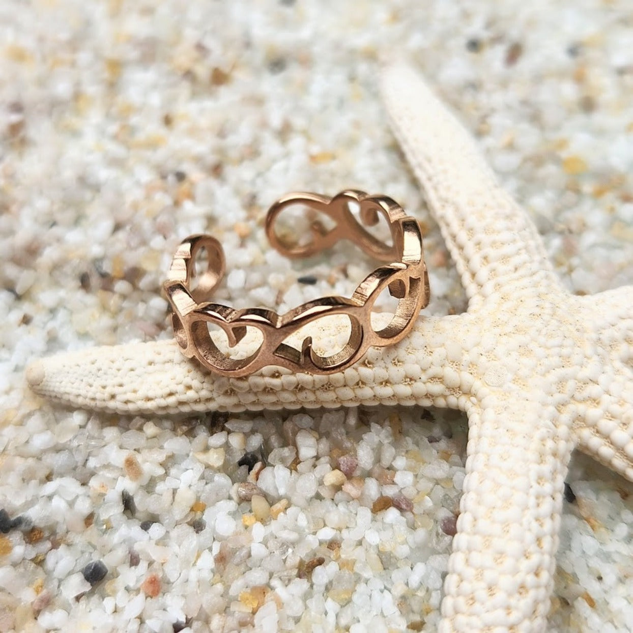 FOREVER  - IN ROSE GOLD / GOLD & SILVER WATERPROOF TOE RINGS - Premium Rings from www.beachboho.com.au - Just $22! Shop now at www.beachboho.com.au